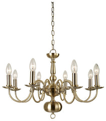 Flemish 8/12/18Lt Centre Ceiling Light