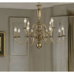 Flemish 8/12/18Lt Centre Ceiling Light