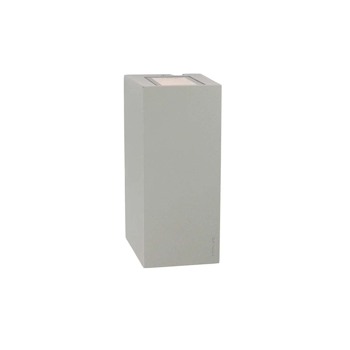 Lillehammer 2 Light Up/Down Wall Light - Aluminium