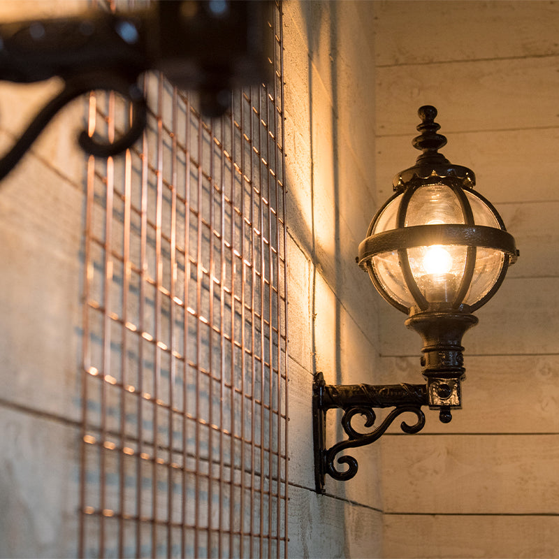 Jericho 1Lt Wall Lamp - Cast Iron