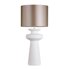 Lustre Table Lamp White Base Only E27