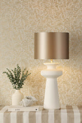 Lustre Table Lamp White Base Only E27