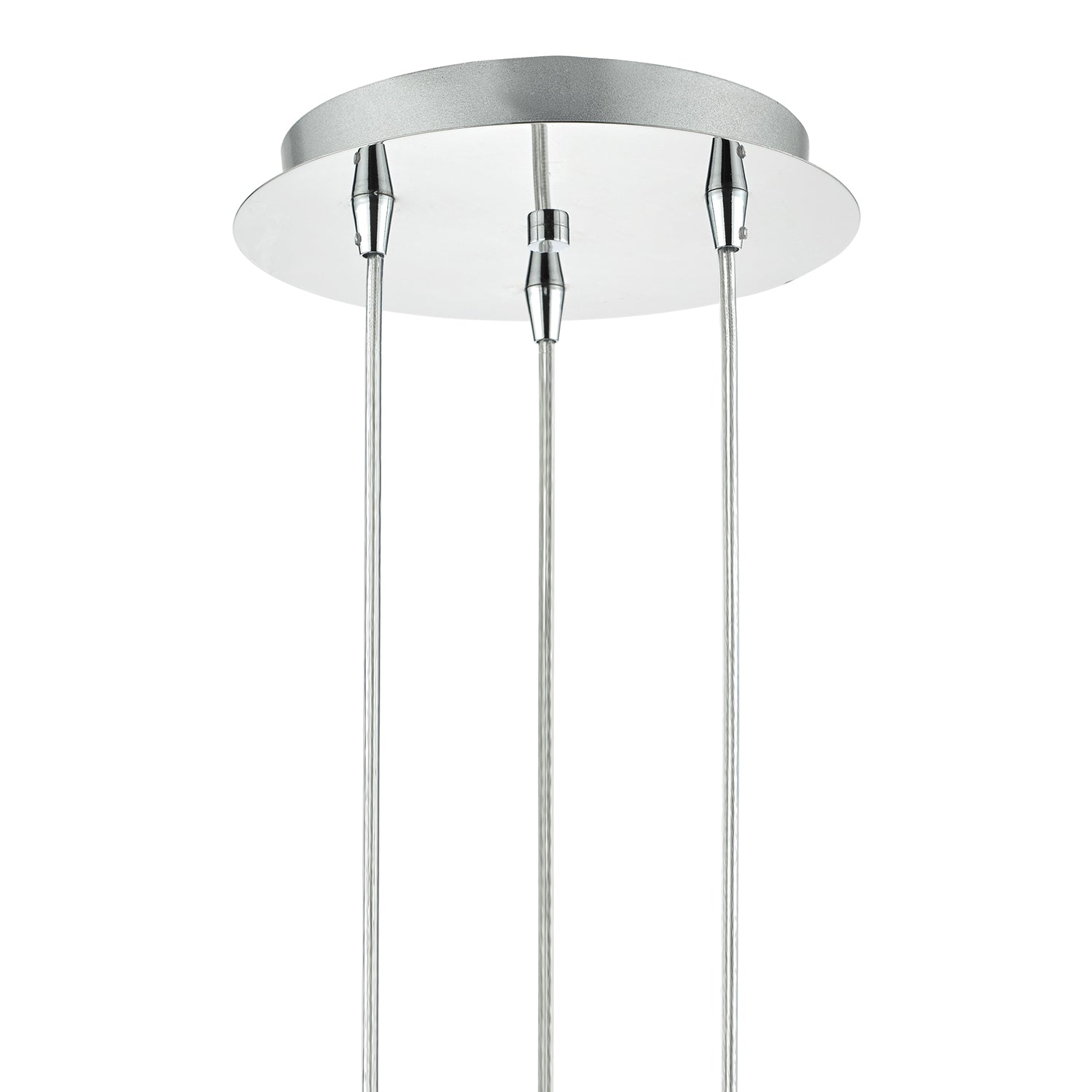 Lyall 3/5Lt Pendant Polished Chrome Glass G9