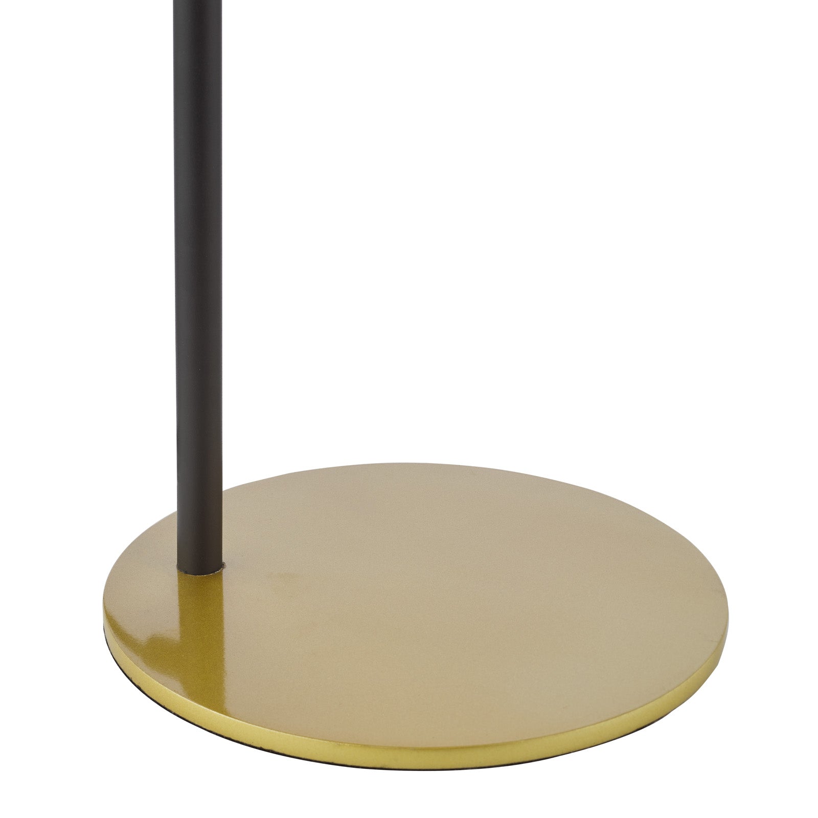 Lycia Table Lamp Matt Black And Smoked Ombre Glass/Satin Gold And Gold Ombre Glass E27