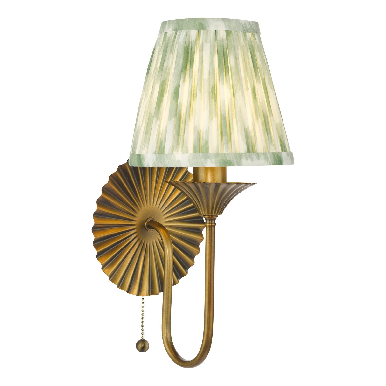 Lydian Wall Light-  Antique Bronze With Shade