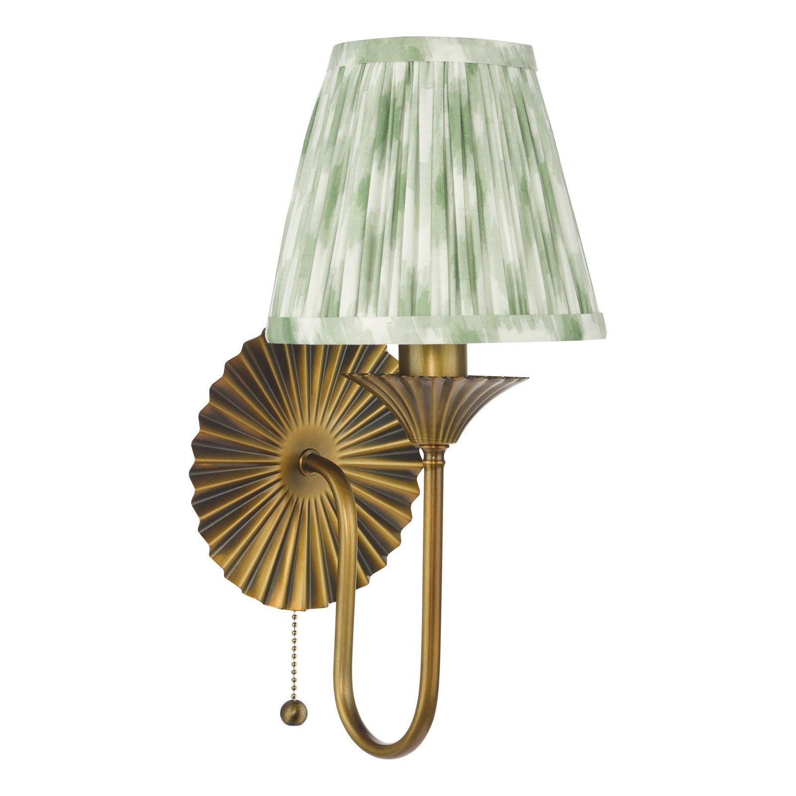 Lydian Wall Light-  Antique Bronze With Shade