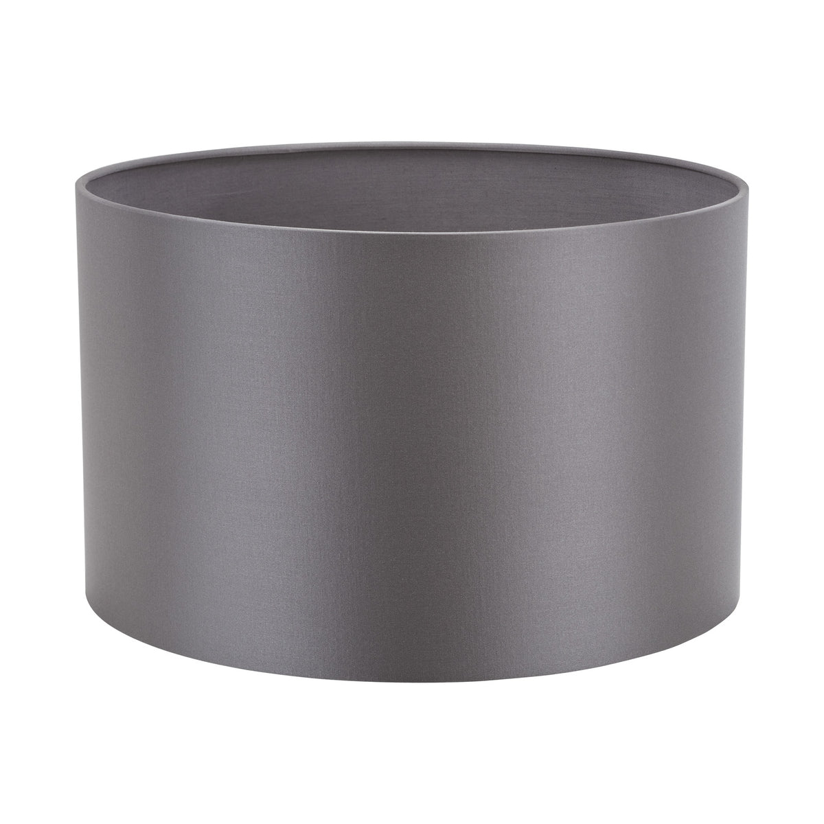 Lyris Grey Cotton Drum Shade 35cm