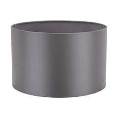 Lyris Grey Cotton Drum Shade 35cm