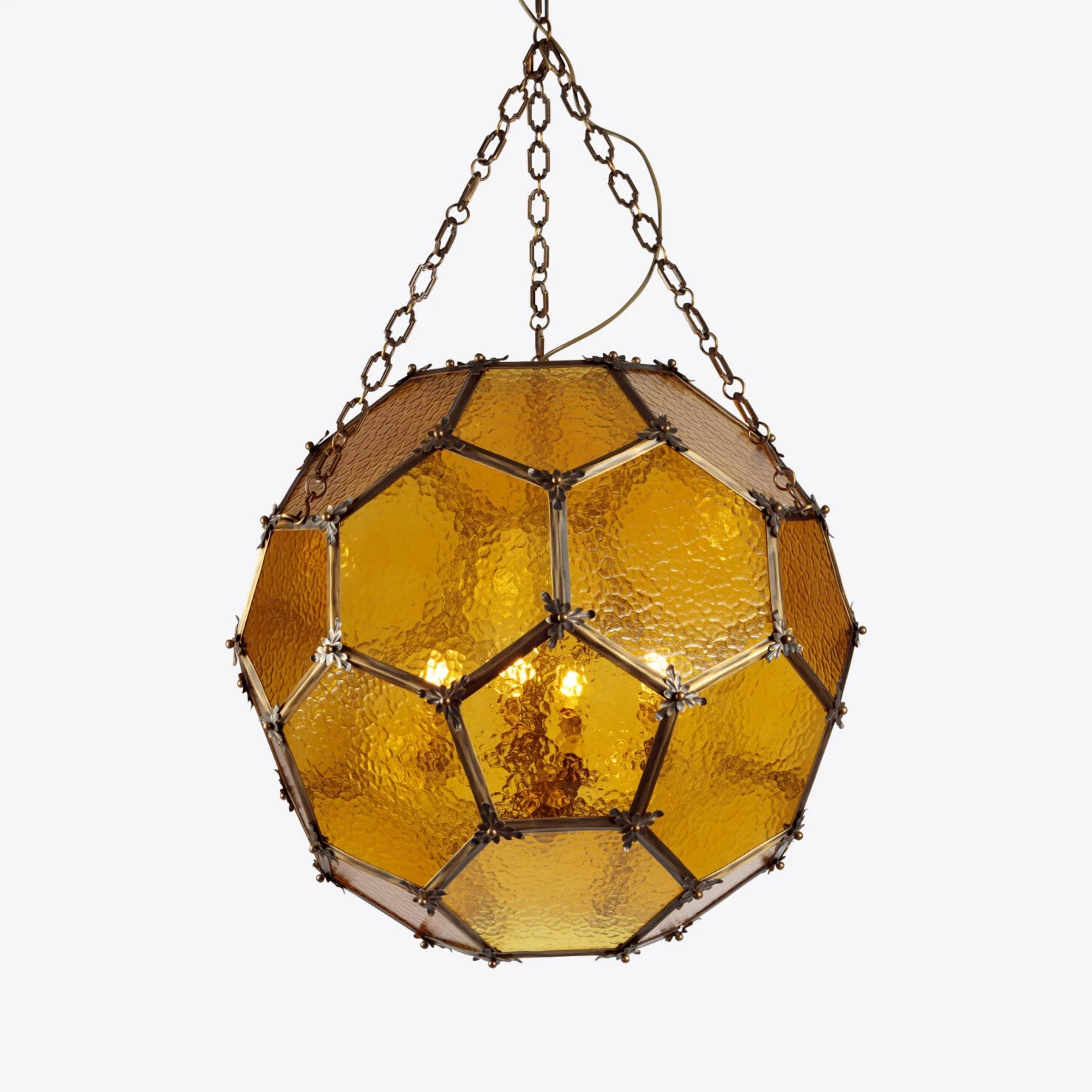Amber Architectural Lantern
