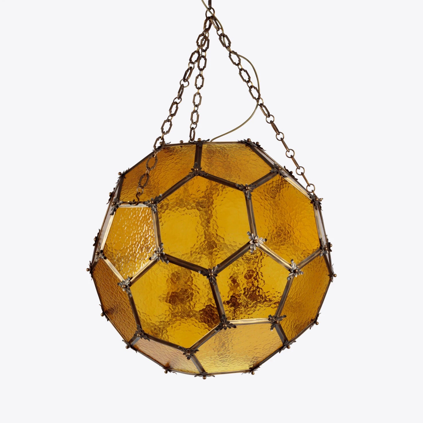 Amber Architectural Lantern