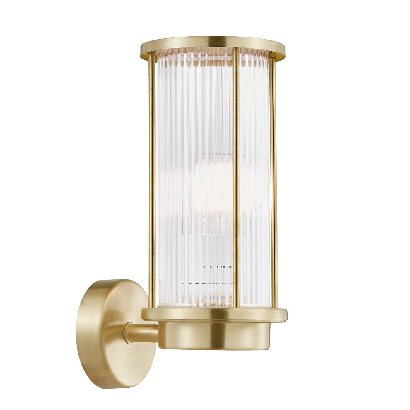 Linton Wall Light- Brass/ Galvanized Finish