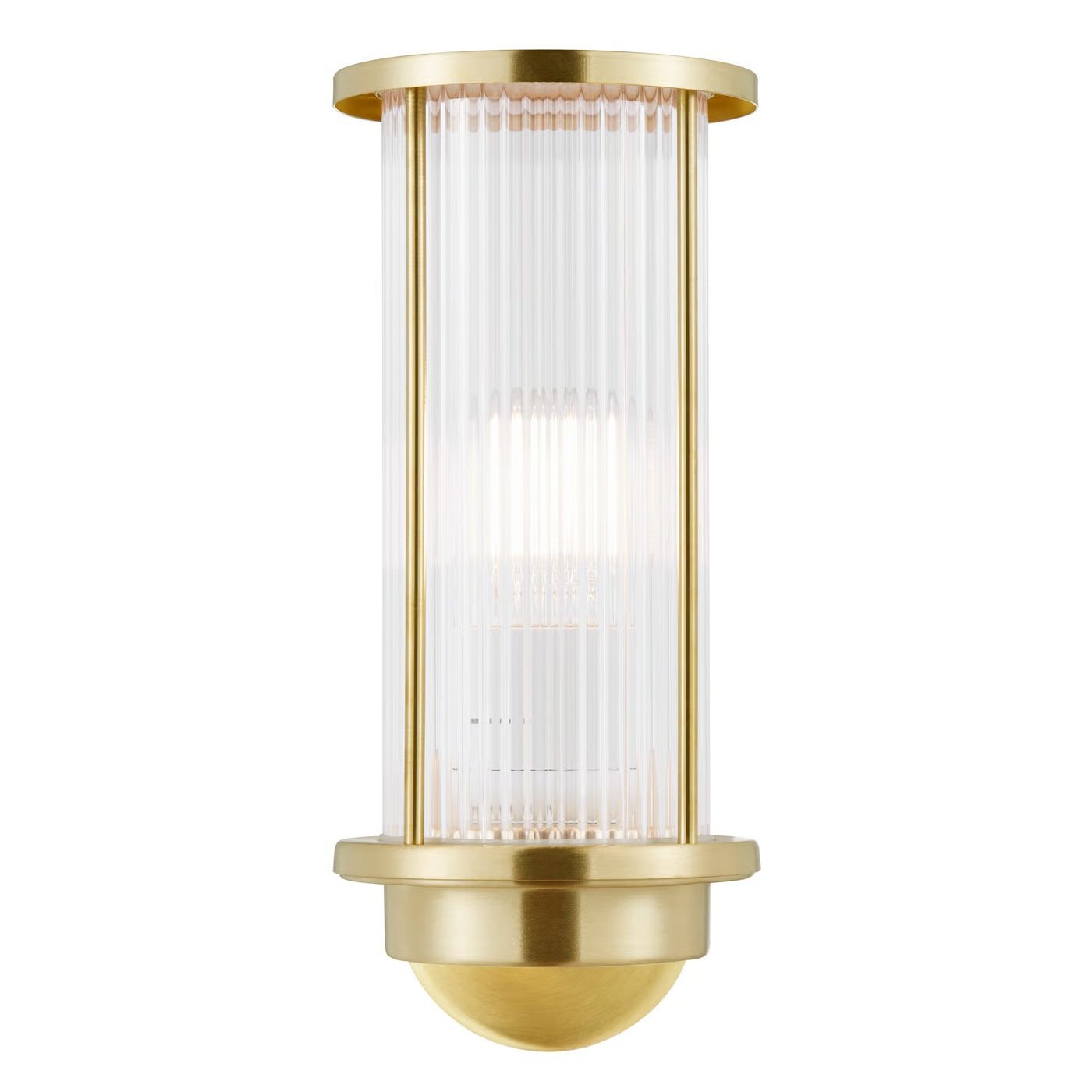 Linton Wall Light- Brass/ Galvanized Finish