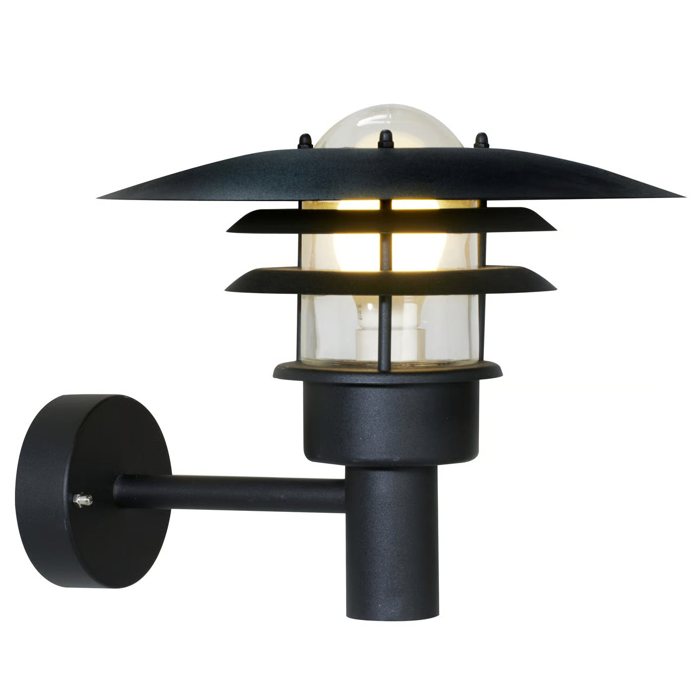 Lønstrup 22/32 Wall light - Galvanized/ Black