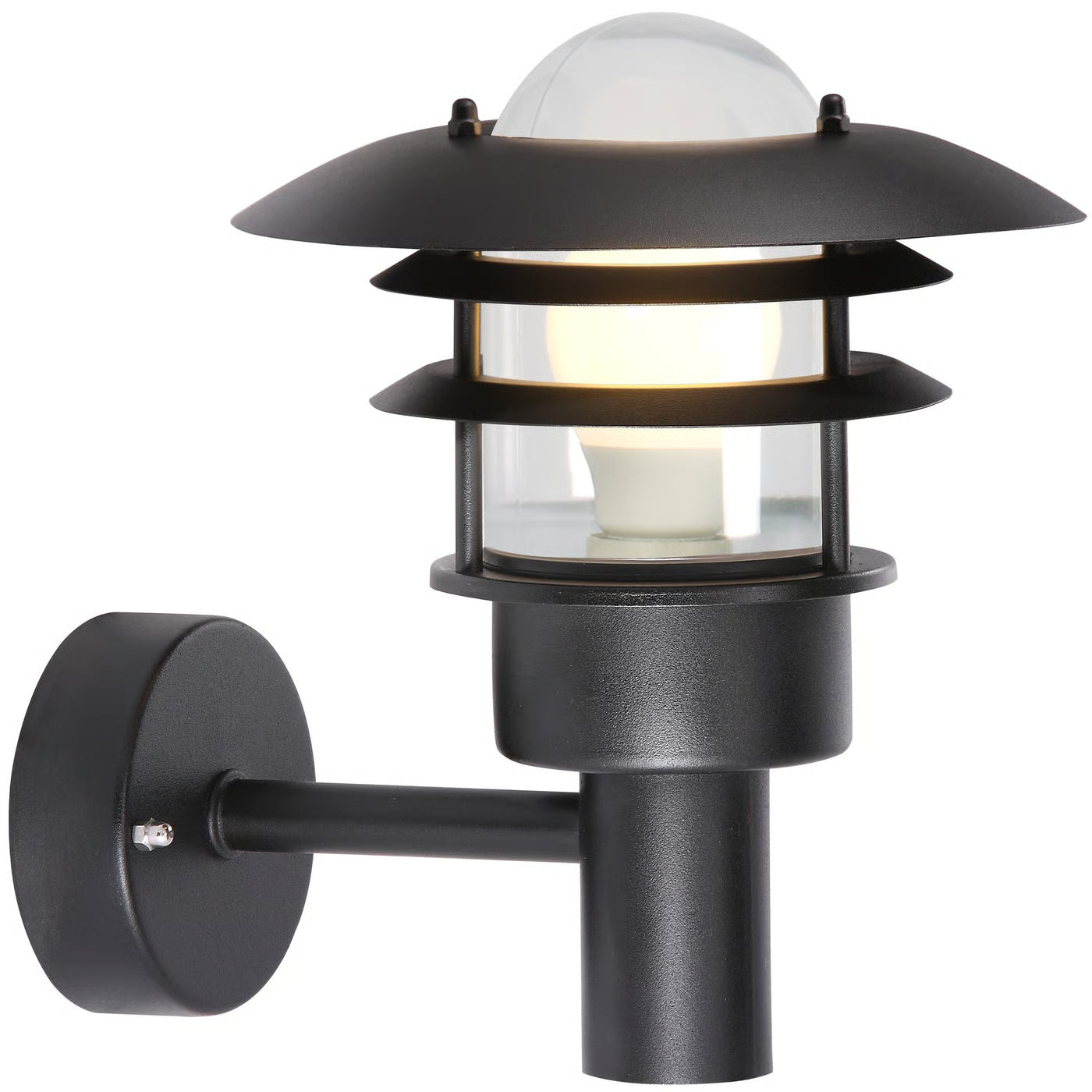 Lønstrup 22/32 Wall light - Galvanized/ Black