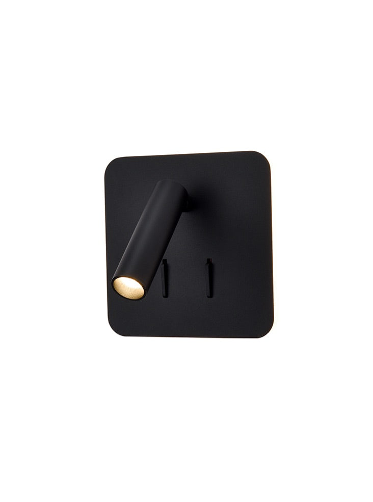 Luca LED Reading Light- Black/ Nickel Finishes