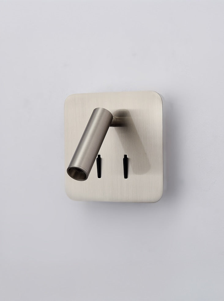 Luca LED Reading Light- Black/ Nickel Finishes