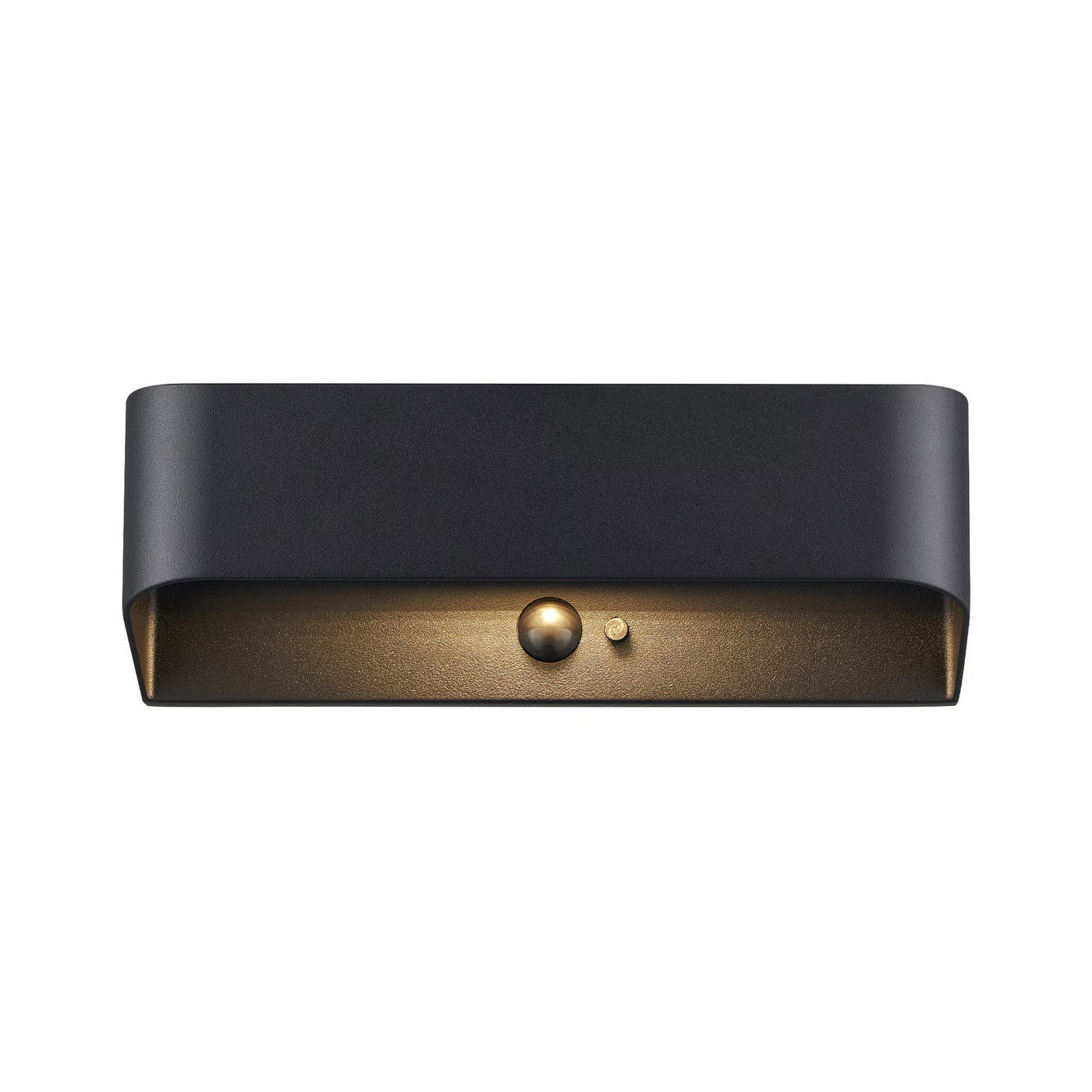Marcellio Solar Wall light- Black/ Brown Finish