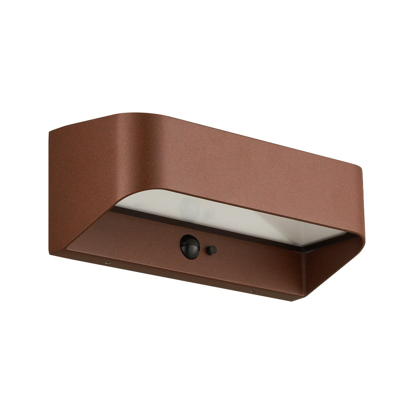Marcellio Solar Wall light- Black/ Brown Finish