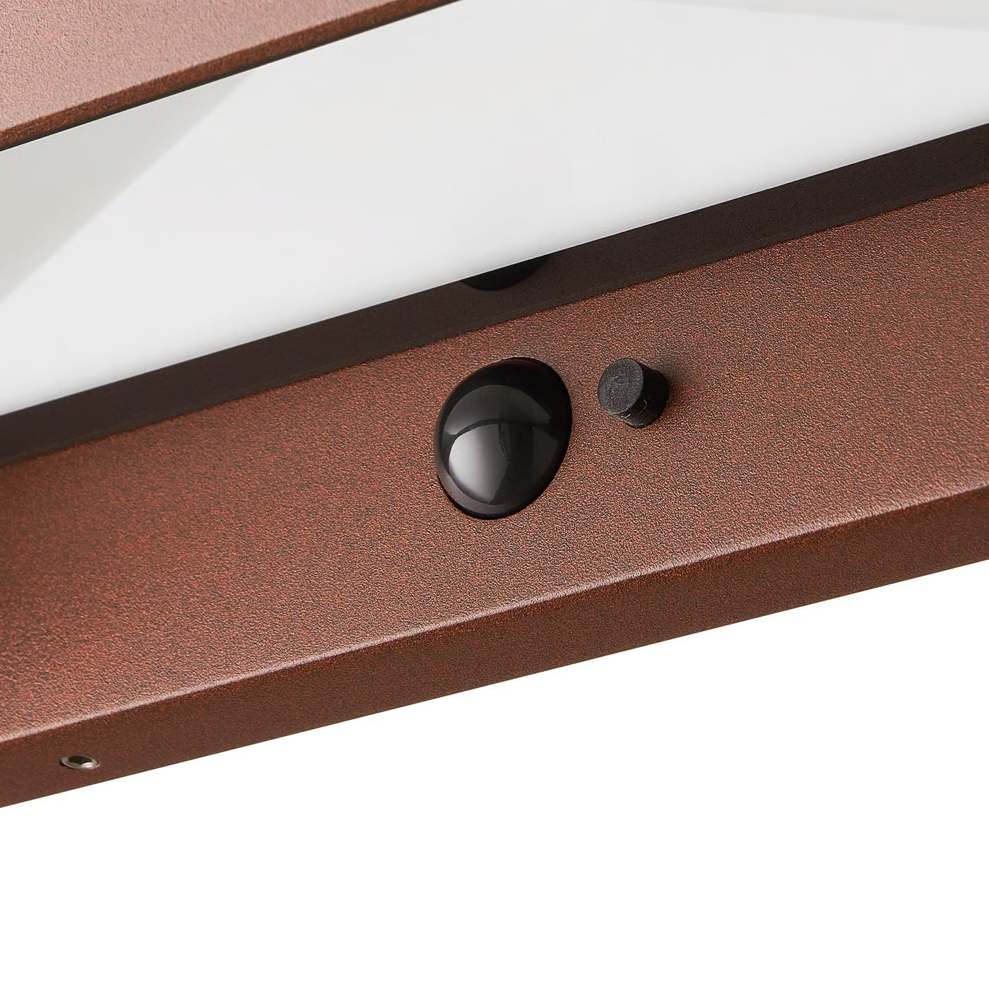 Marcellio Solar Wall light- Black/ Brown Finish