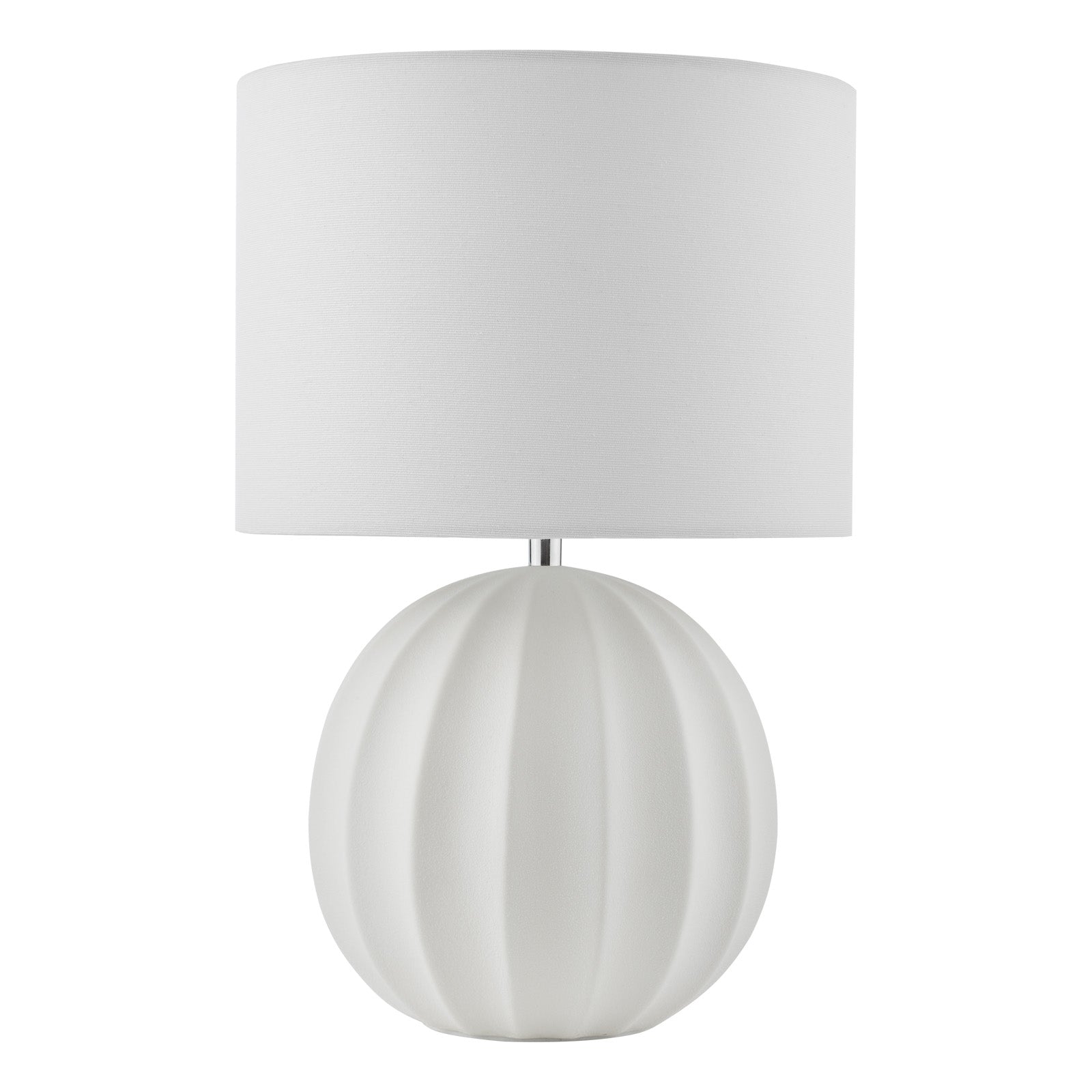 Mavis Ceramic Table Lamp Cream With Shade E27