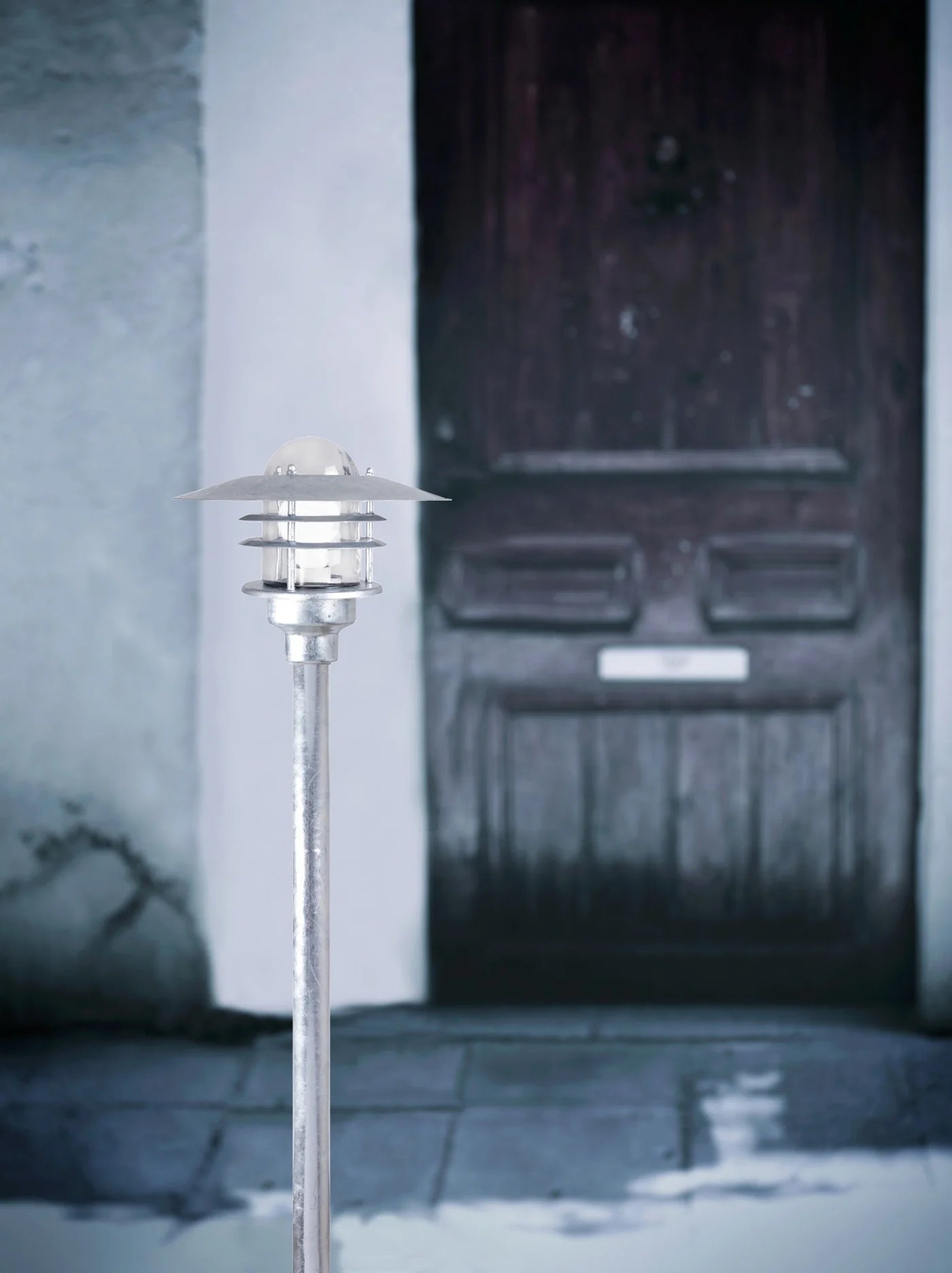 Agger Garden light  Bollard- Galvanized