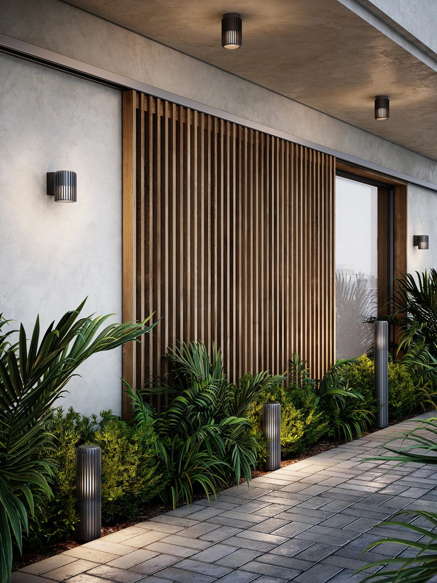 Aludra Ceiling light Seaside- Anthracite/ Brown/ Black Finish