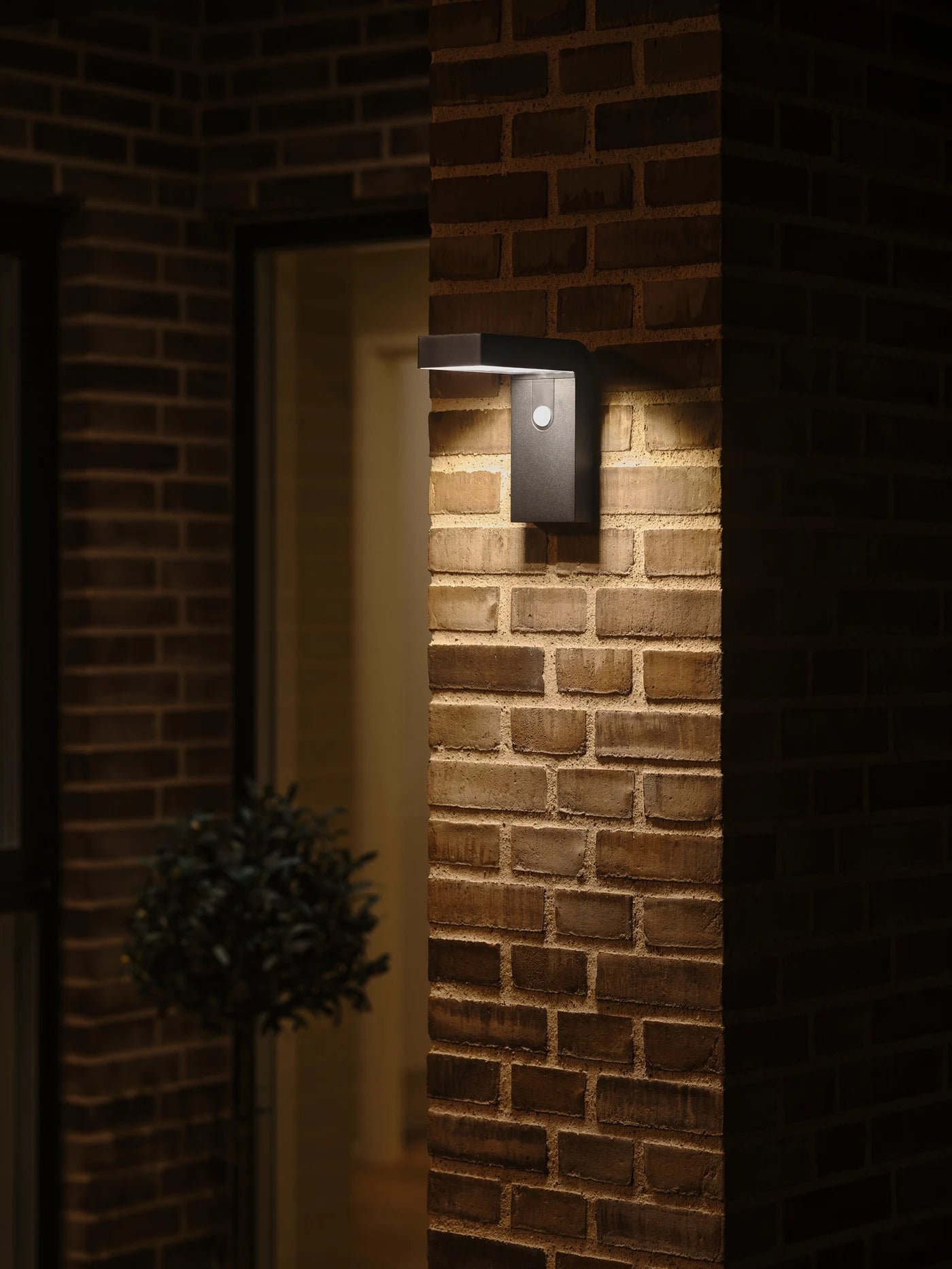 Alya Solar Wall light- Black