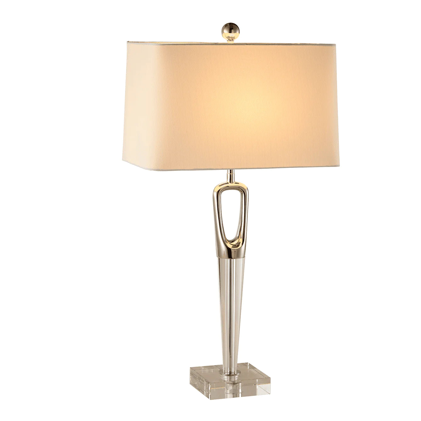 Maren Lamp - Crystal & Chrome Finish