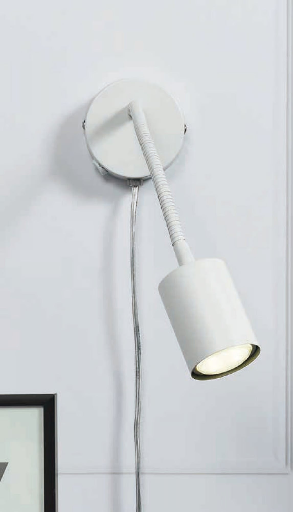Explore Flex Wall Light- Black/ Brass/ White Finishes