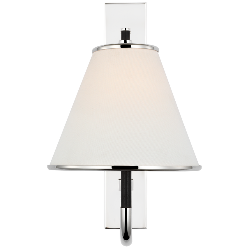 Rigby Small Wall Sconce- Soft Brass/ Polished Nickel Finishes