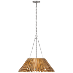 Corinne 24" Wrapped Hanging Shade Light
