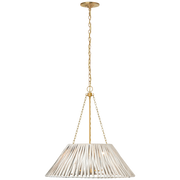 Corinne 24" Wrapped Hanging Shade Light