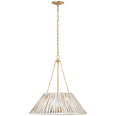 Corinne 24" Wrapped Hanging Shade Light