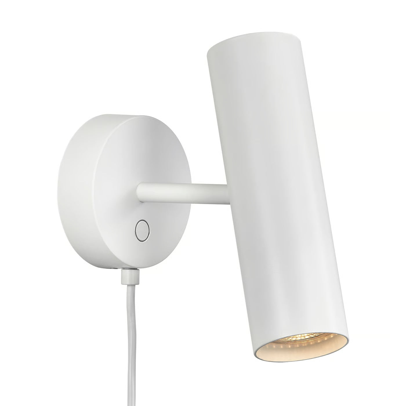 MIB 6' Wall Light- Black/ Chrome/White