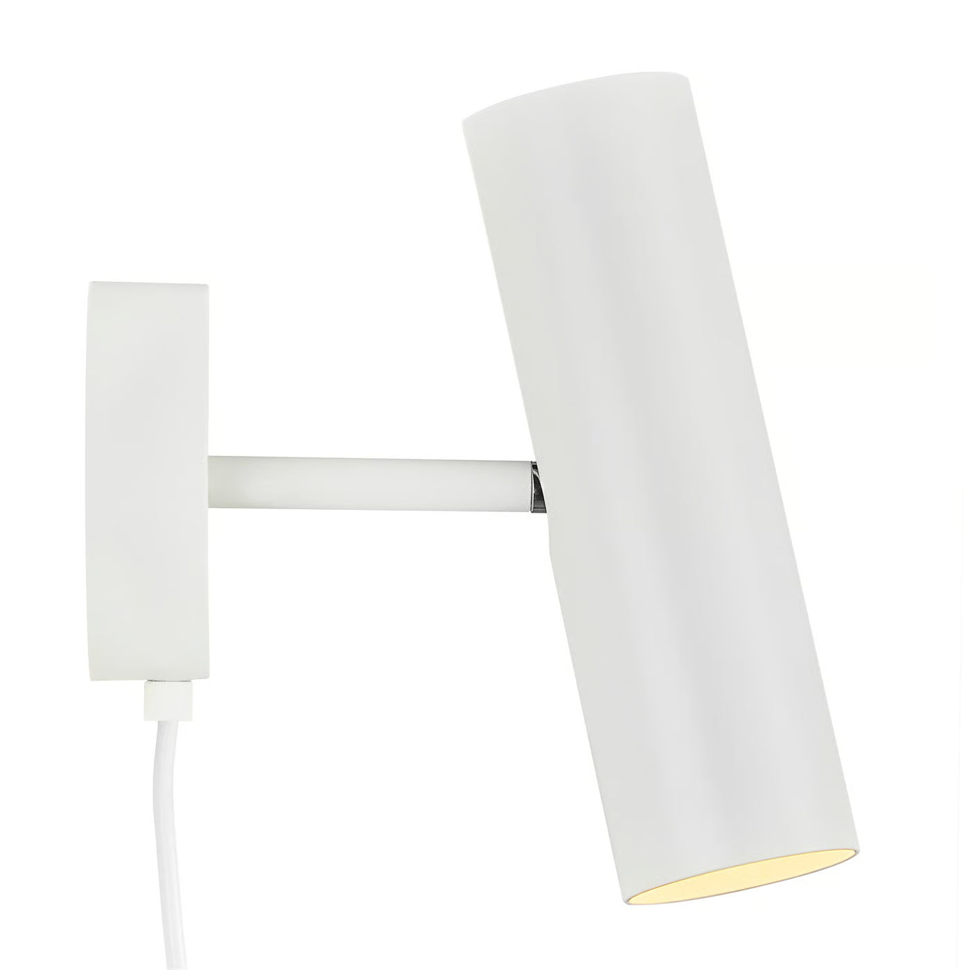 MIB 6' Wall Light- Black/ Chrome/White