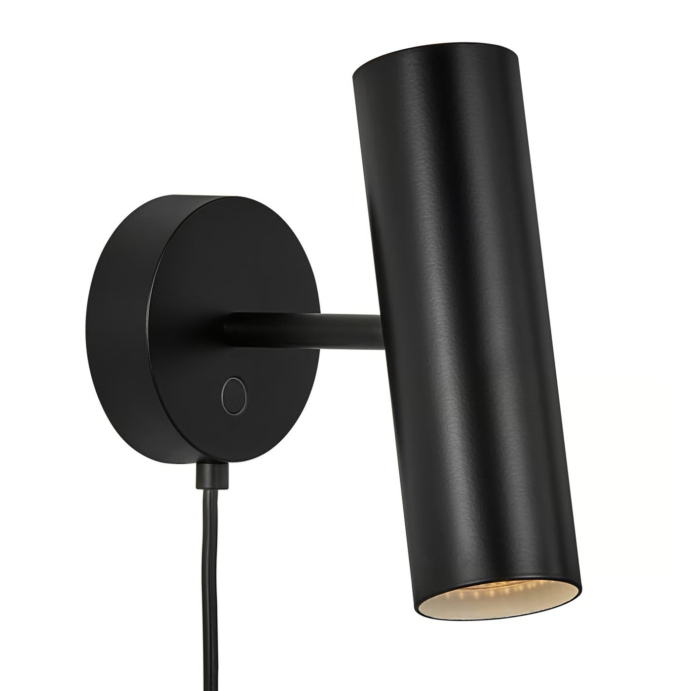MIB 6' Wall Light- Black/ Chrome/White