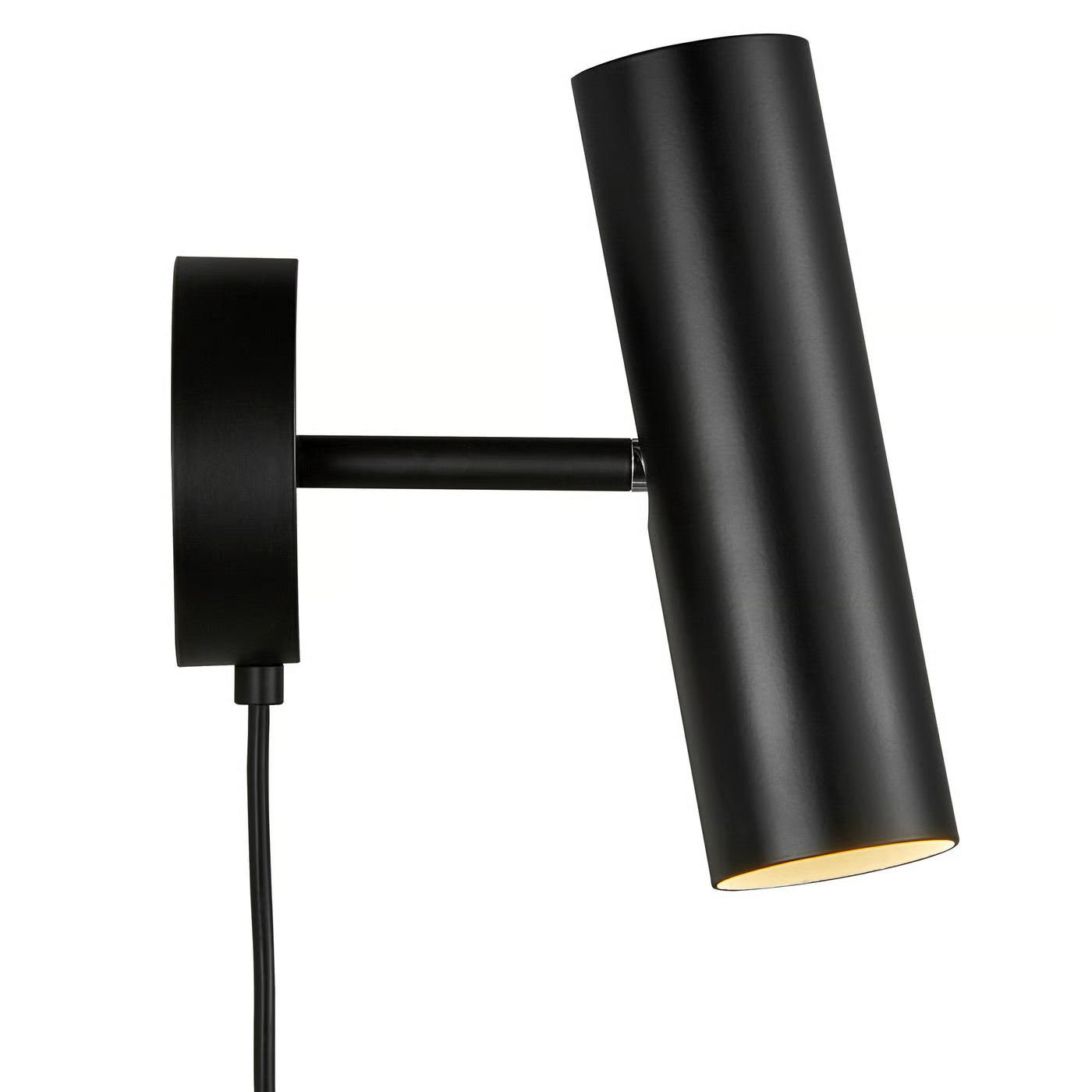 MIB 6' Wall Light- Black/ Chrome/White
