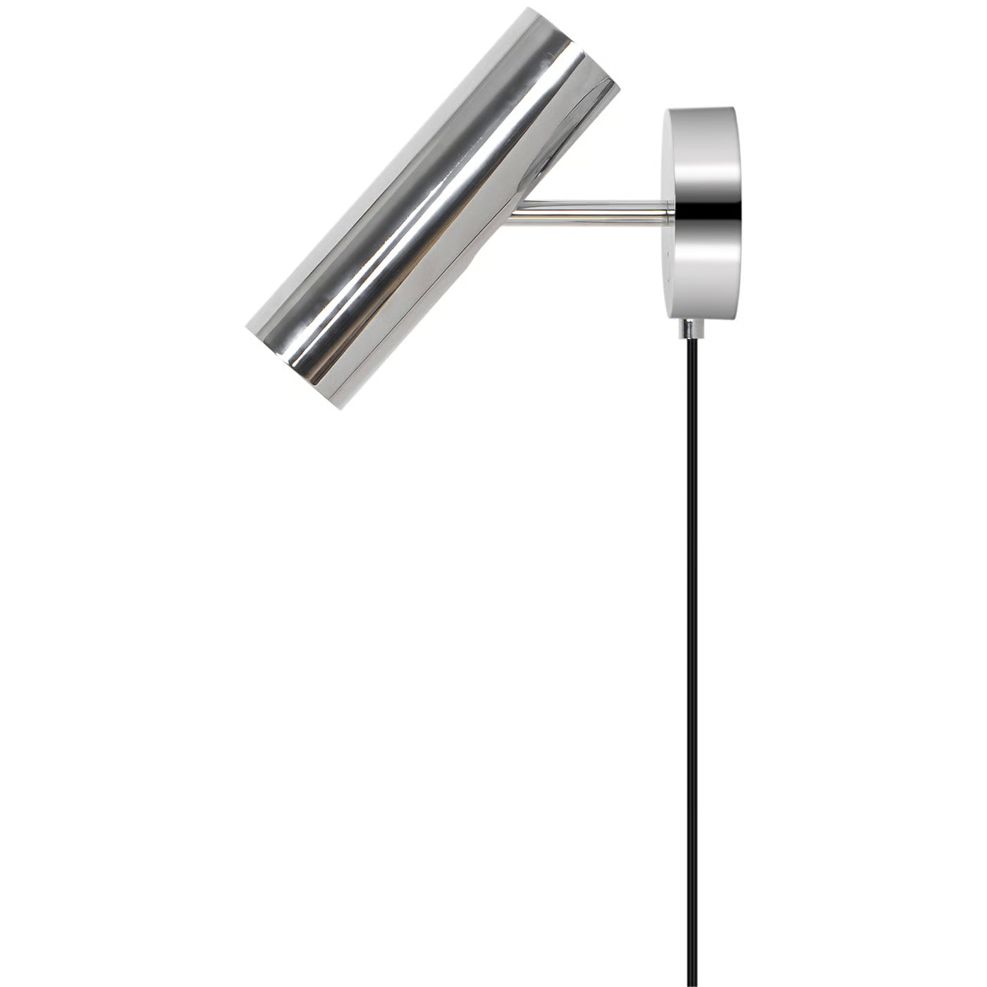 MIB 6' Wall Light- Black/ Chrome/White