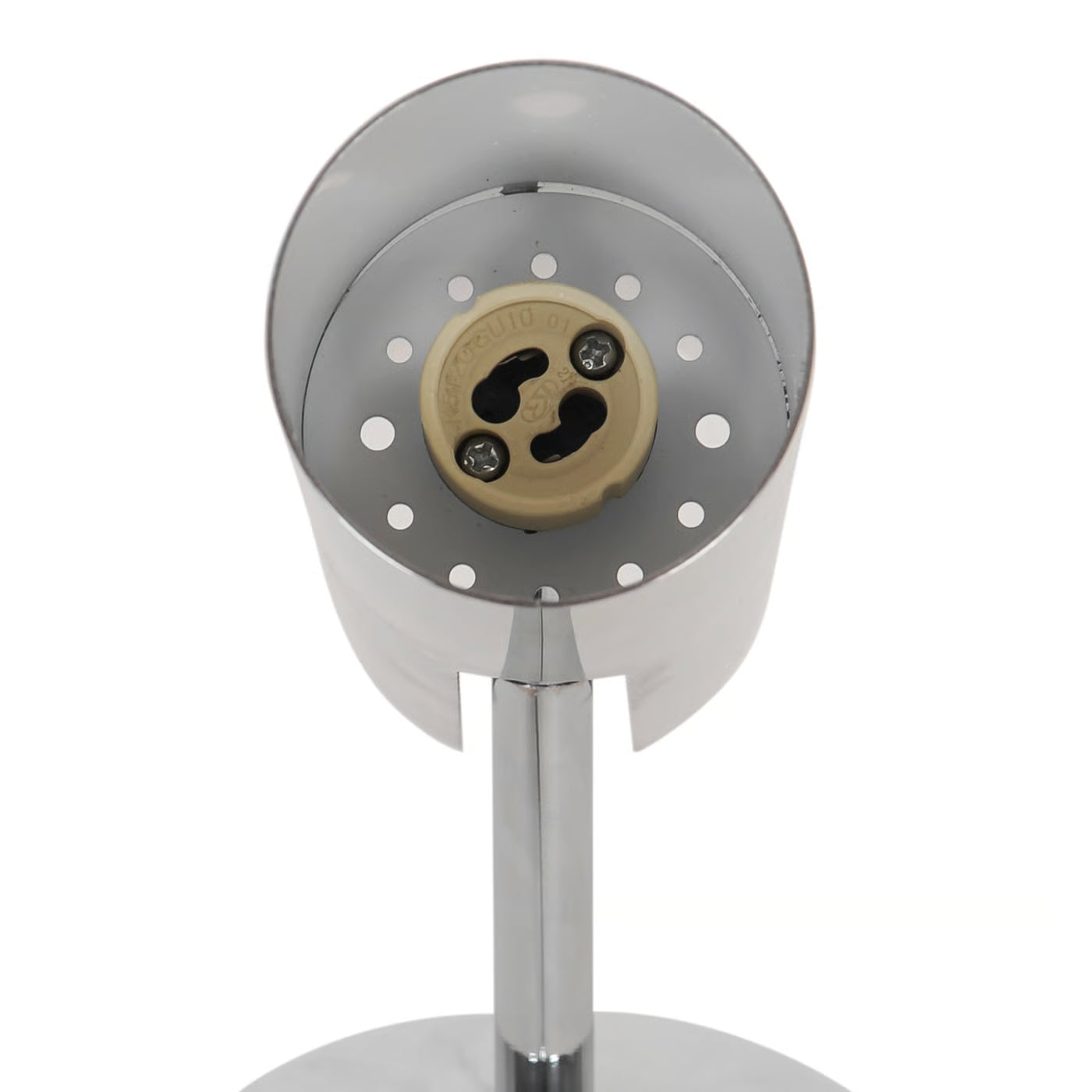 MIB 6' Wall Light- Black/ Chrome/White