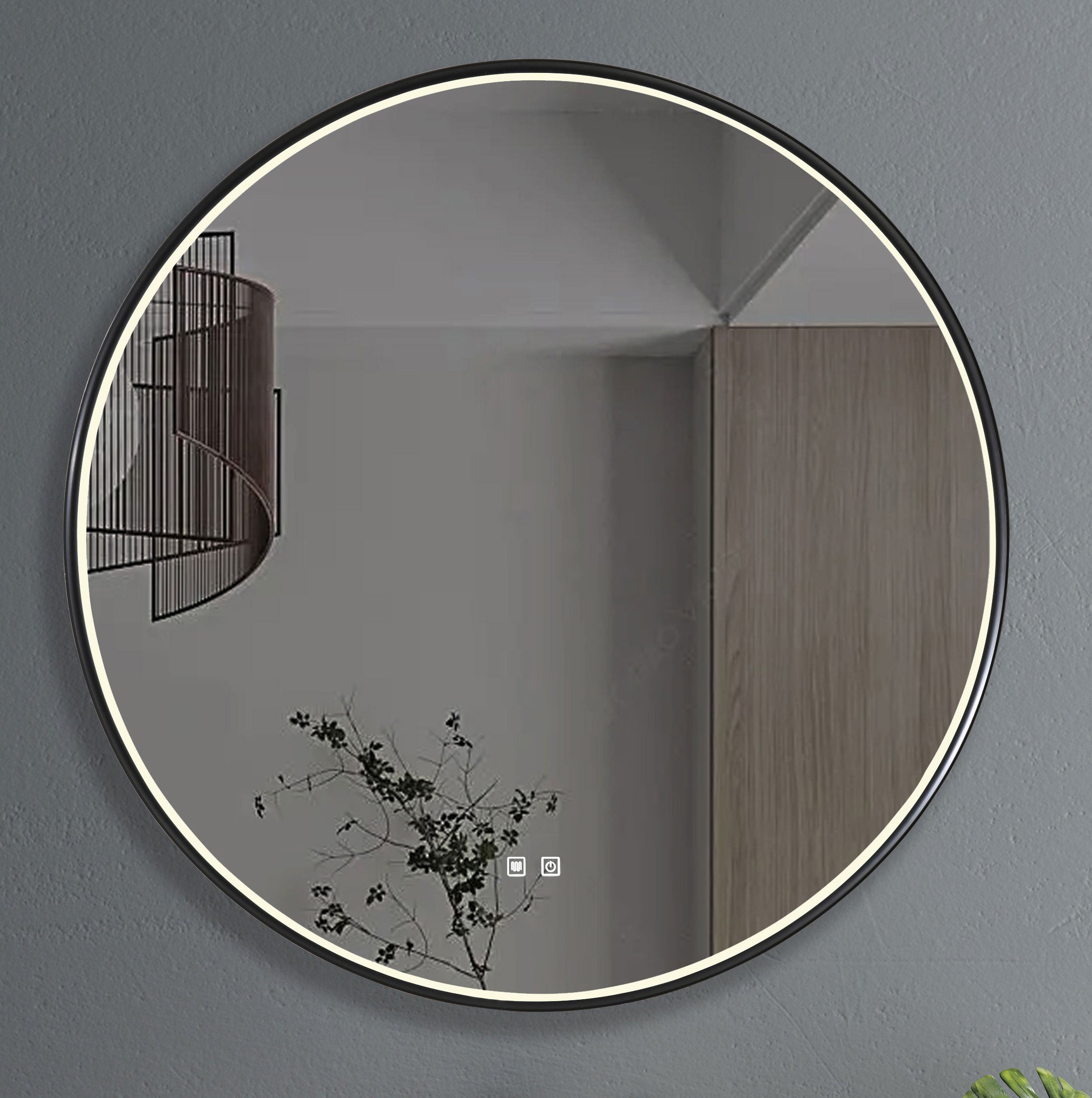 Stellar Round 600/800nn LED Mirror
