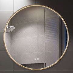 Stellar Round 600/800mm LED Mirror - Various Finishes