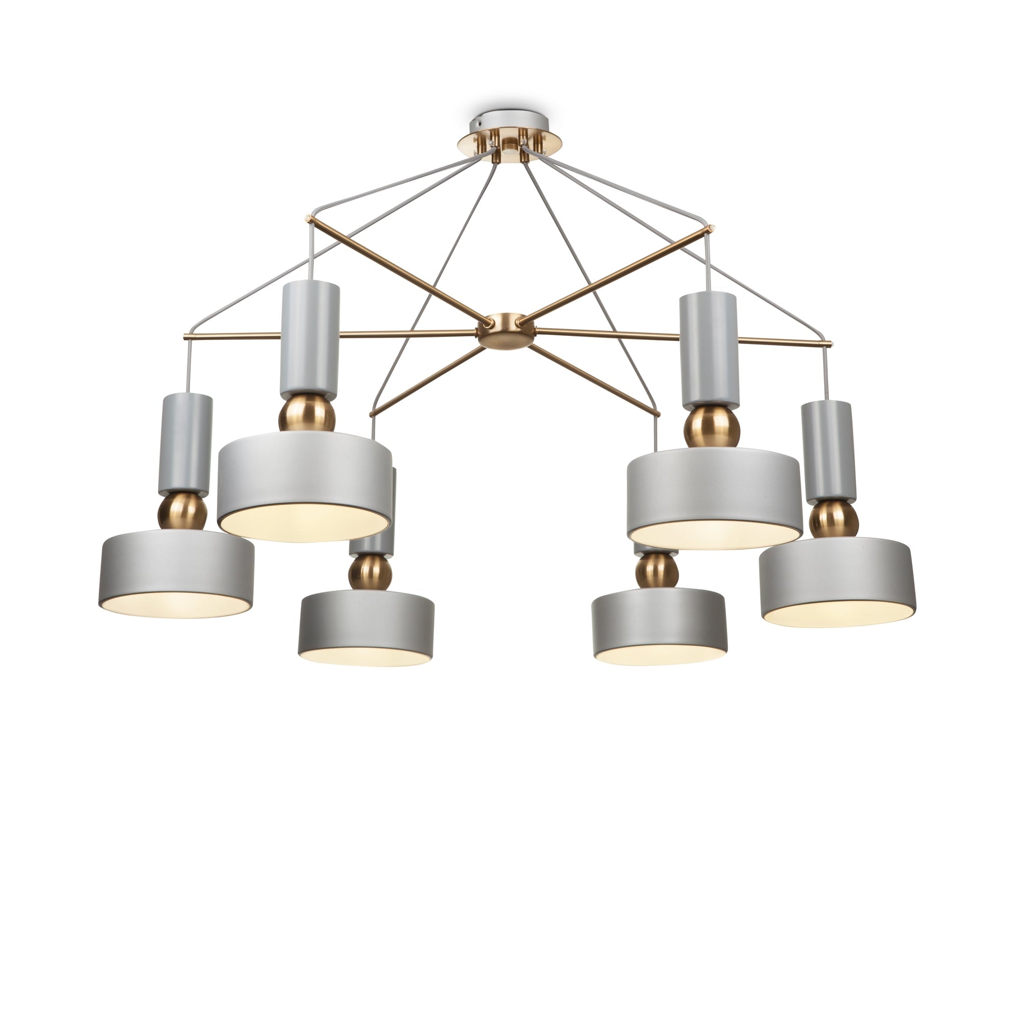 Void Centre Ceiling Light - Grey Finish Promotional Offer
