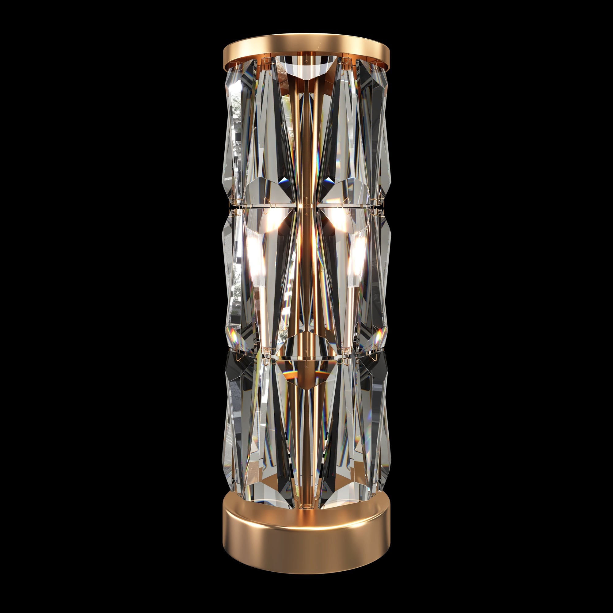 Puntes Table Lamp - Chrome/Gold Finish