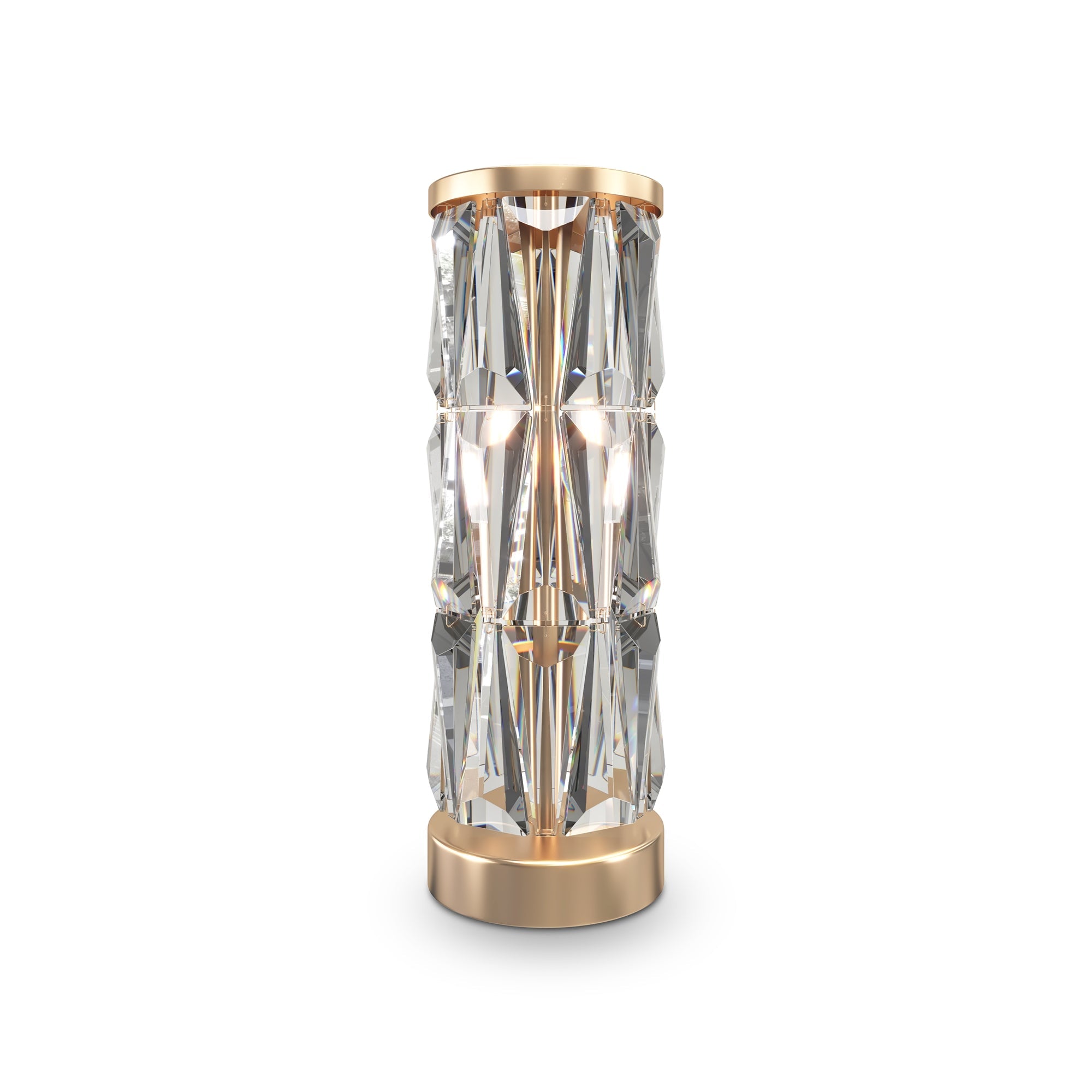 Puntes Table Lamp - Chrome/Gold Finish