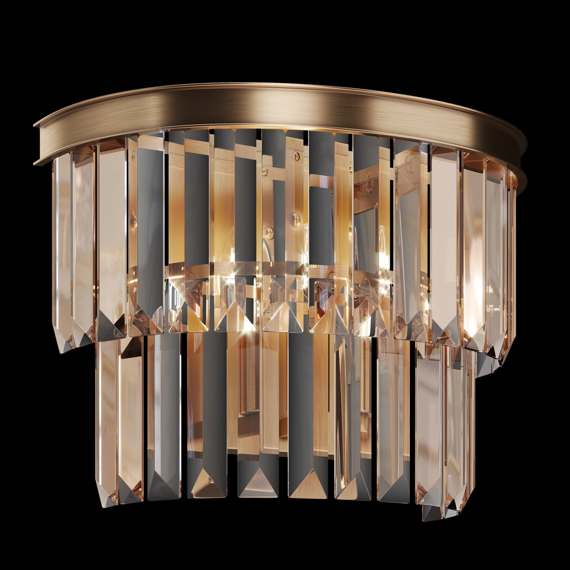 Revero Indoor Single Wall Light - Gold Finish
