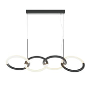 Node Kitchen Linear LED Light -  Black/Gold Finish