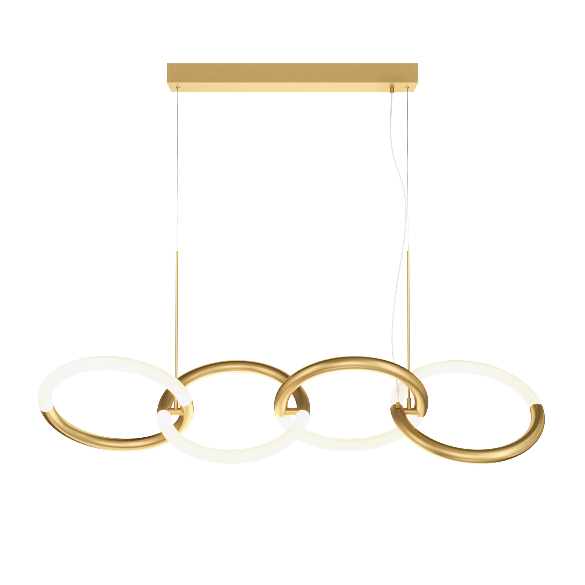 Node Kitchen Linear LED Light -  Black/Gold Finish