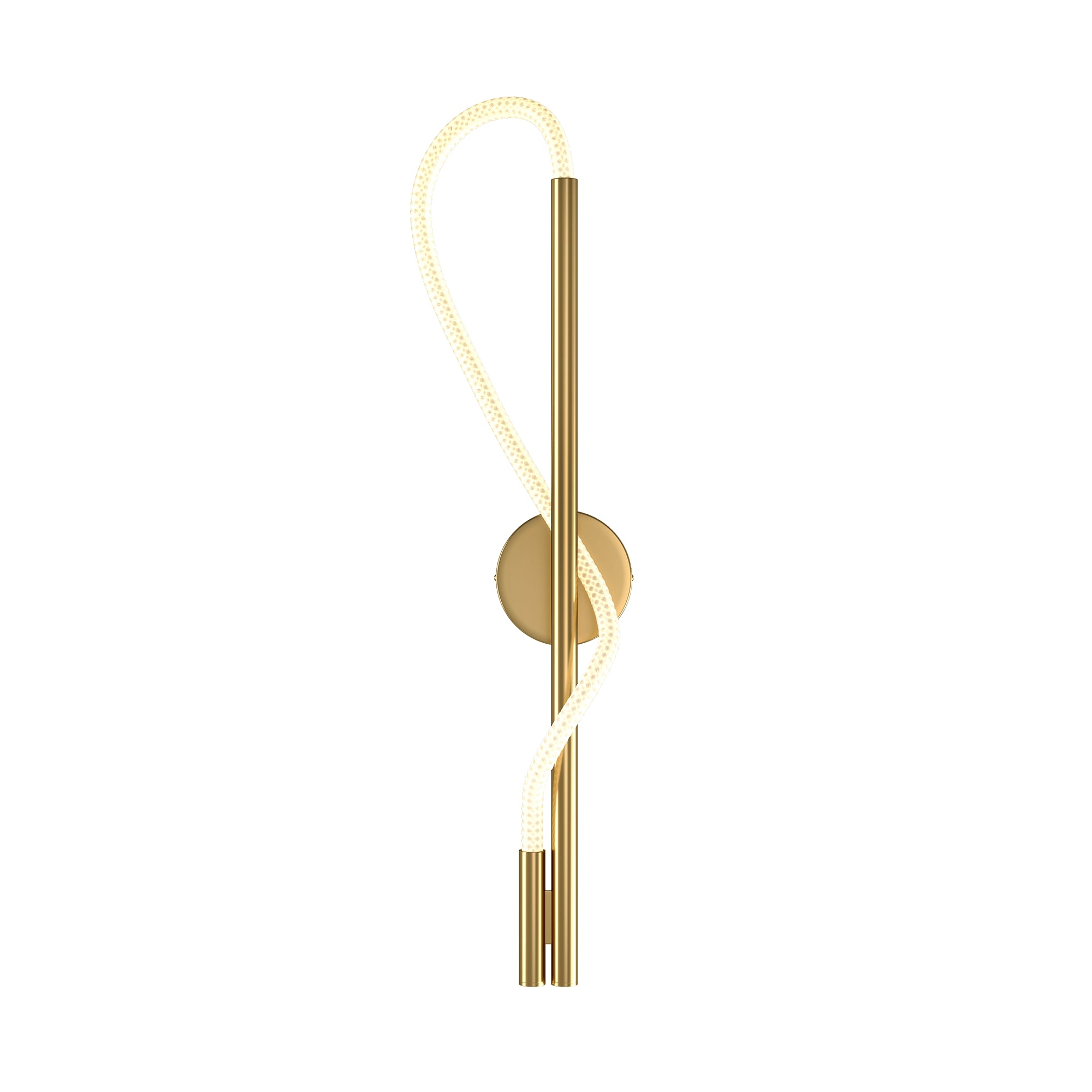 Tau Indoor LED Wall Light - Gold Finish