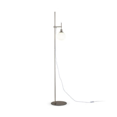 Erich Floor lamp E14 - Brass/Nickel Finish