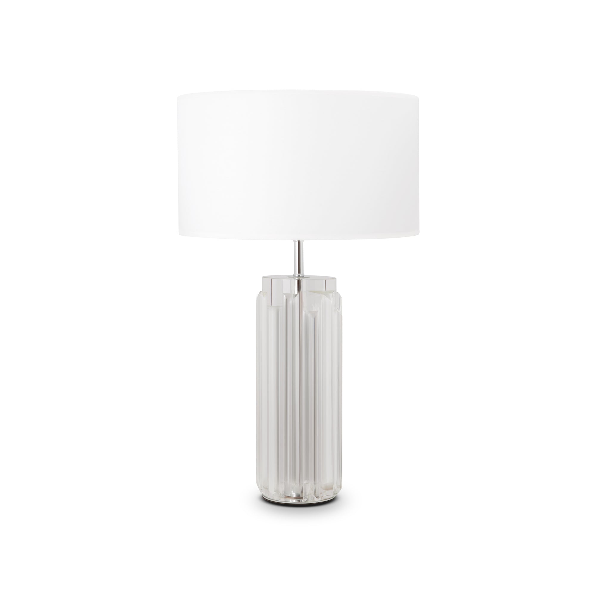 Muse Table Lamp - Chrome/Gold/Grey Finish